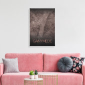 Toile Espace Extérieur, Cosmos, Système Solaire, Lune Ga (Insitu(Salon))