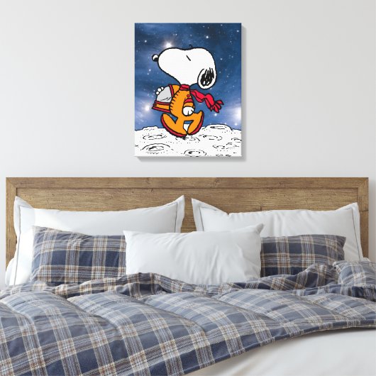 Toile ESPACE | Snoopy (Insitu(Chambre))