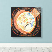 Toile Espaces de déplacement 2 Canvas Emballés Impressio (Insitu (Plancher de Bois))