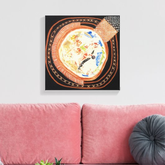 Toile Espaces de déplacement 2 Canvas Emballés Impressio (Insitu(Salon))