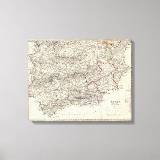 Toile Espagne Espana III (Recto)