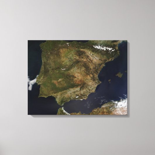Toile Espagne et Portugal (Recto)