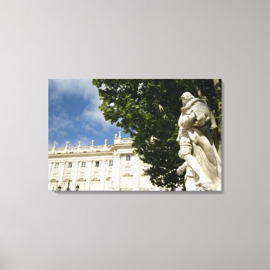 Toile Espagne, Madrid. Palais Royal. (Recto)