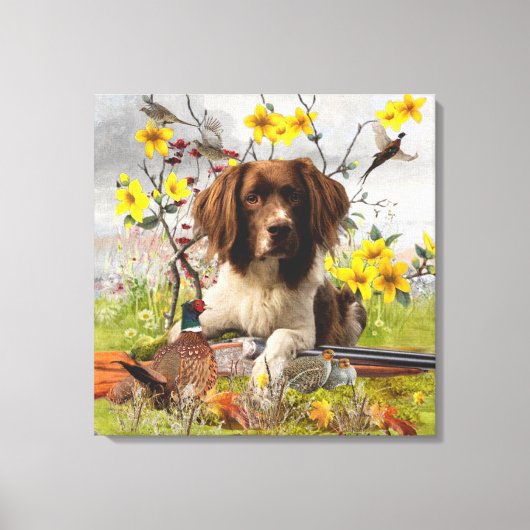 Toile Espagnol Springer anglais, Art (Recto)