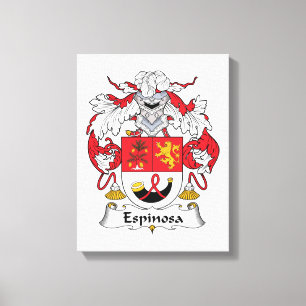 Toile Espinosa Family Crest