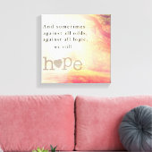 Toile Espoir (Insitu(Salon))