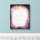 Toile Espoir (Insitu (Plancher de Bois))