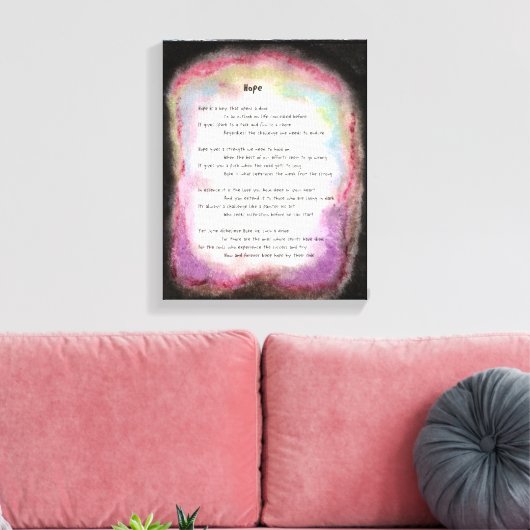 Toile Espoir (Insitu(Salon))