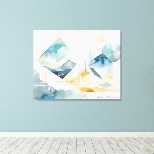 Toile Esprit Abstrait (Insitu (Plancher de Bois))