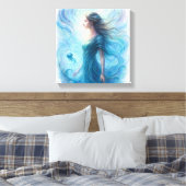 Toile Esprit céleste dans un cosmos tourbillonnant (Insitu(Chambre))
