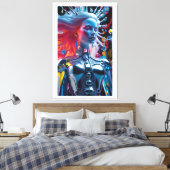 Toile Esprit de distanciation technologique (Insitu(Chambre))