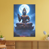 Toile Esprit de la Lune sur Nusantara (Insitu(Salon))