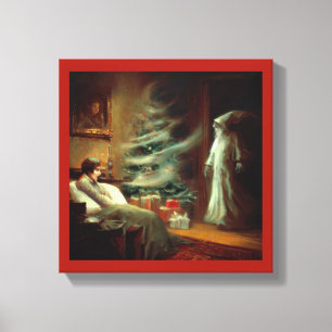 Toile Esprit de Noël Présent de Un chant de Noël