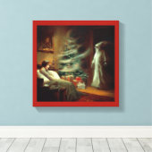 Toile Esprit de Noël Présent de Un chant de Noël (Insitu (Plancher de Bois))