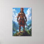 Toile Esprit de Nusantara (Recto)