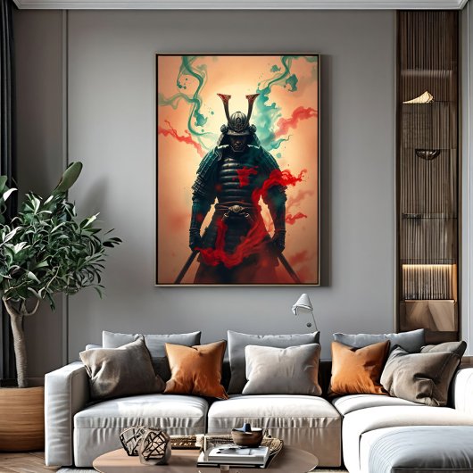 Toile Esprit de samouraï : honneur et mystère