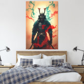 Toile Esprit de samouraï : honneur et mystère (Insitu(Chambre))