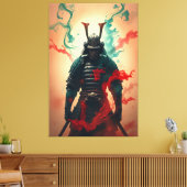 Toile Esprit de samouraï : honneur et mystère (Insitu(Salon))