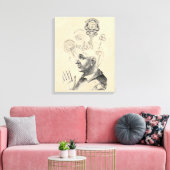 Toile Esprit et Conscience "Geist und Bewusstsein" (Insitu(Salon))