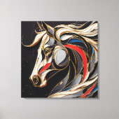 Toile Esprit Stallion coloré (Recto)