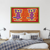 Toile Esprits ancestraux tribaux (Insitu(Chambre))