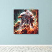 Toile Esprits dans le ciel (Insitu (Plancher de Bois))