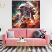 Toile Esprits dans le ciel (Insitu(Salon))