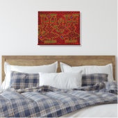 Toile Esprits de chaman indien Kuna (Insitu(Chambre))