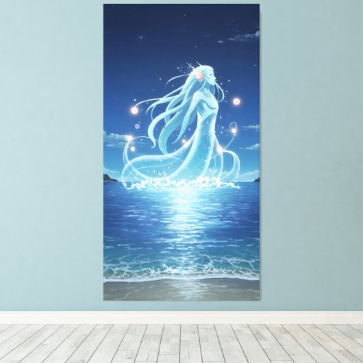 Toile Esprits de mer avec des créatures éthérées massive (Insitu (Plancher de Bois))