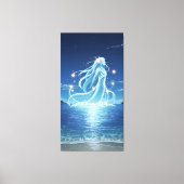 Toile Esprits de mer avec des créatures éthérées massive (Recto)