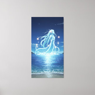 Toile Esprits de mer avec des créatures éthérées massive