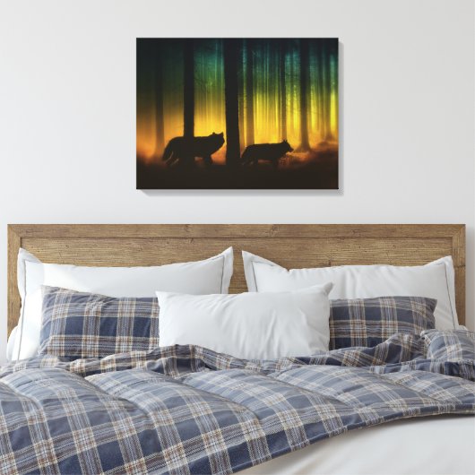 Toile Esprits forestiers (Insitu(Chambre))