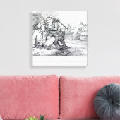 Toile Esquisser le palais (Insitu(Salon))