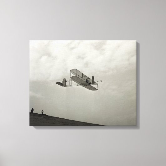 Toile Essai de planeur Vol Aviation Wright Brothers (Recto)