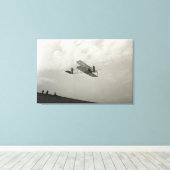 Toile Essai de planeur Vol Aviation Wright Brothers (Insitu (Plancher de Bois))