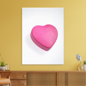 Toile Essayez de nouveau coeur candy (Insitu(Salon))