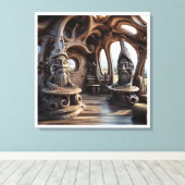 Toile Essence artistique de l'art Vision-thai d'Alex Gra (Insitu (Plancher de Bois))