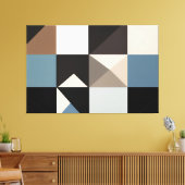 Toile Essence géométrique (Insitu(Salon))