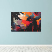 Toile Essence Of The Garden I – Nocturnal Expression (Insitu (Plancher de Bois))