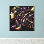 Toile Essence rythmique (Insitu (Plancher de Bois))