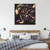 Toile Essence rythmique (Insitu(Chambre))