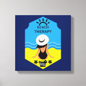 Toile Essentiel Été Plage  (Recto)