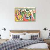 Toile Esther 2 15-18, Esther est choisie pour être reine (Insitu(Chambre))