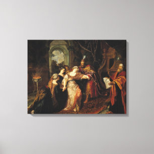 Toile Esther avant Ahasuerus, avant 1697