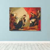 Toile Esther devant Ahasuerus, c.1645-50 (huile sur ca (Insitu (Plancher de Bois))