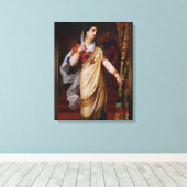 Toile Esther par Hugues Merle (Insitu (Plancher de Bois))