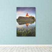 Toile Estonie, îles de l'Estonie occidentale, Saaremaa (Insitu (Plancher de Bois))