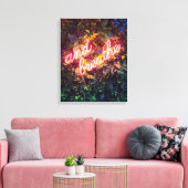 Toile Et Breathe Neon Sign (Insitu(Salon))