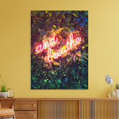Toile Et Breathe Neon Sign (Insitu(Salon))