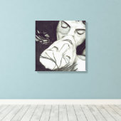 Toile Et dans un tel pouvoir (Insitu (Plancher de Bois))